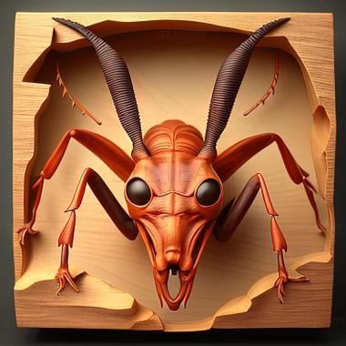 3D модель Camponotus brevisetosus (STL)